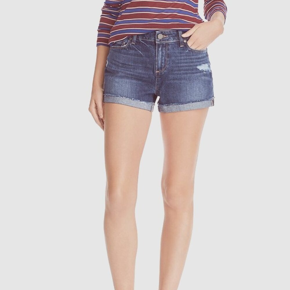 Paige denim rolled shorts